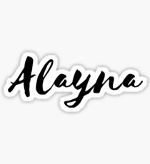 Alayna Sticker