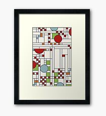 Frank Lloyd wright S02 Gerahmtes Wandbild