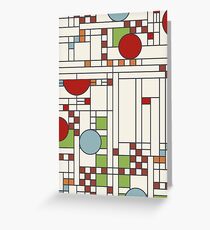 Tarjeta de felicitación Frank Lloyd Wright S02
