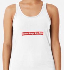 Patriot Act Hasan Minhaj Barbara Kruger Was Right Women's Tank Top