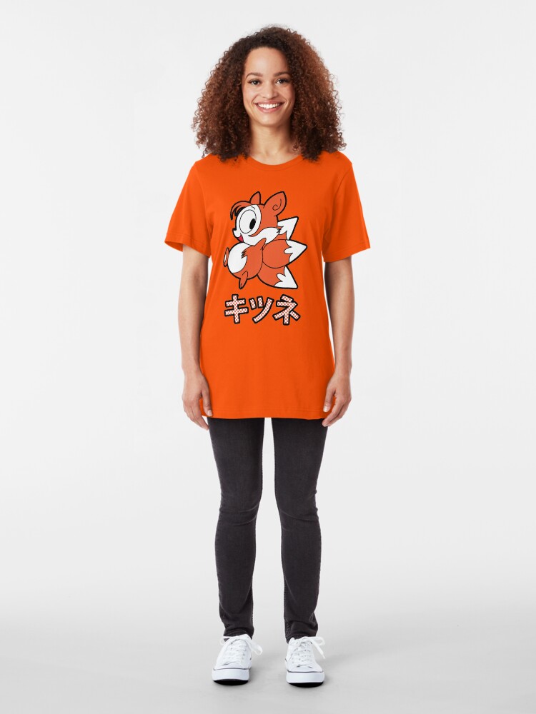 Alternate view of Kitsune Katakana Slim Fit T-Shirt