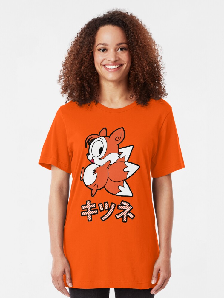 Alternate view of Kitsune Katakana Slim Fit T-Shirt