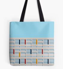 Le Corbusier Facade S03-2 Tote Bag
