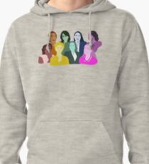 Rainbow Wave Pullover Hoodie