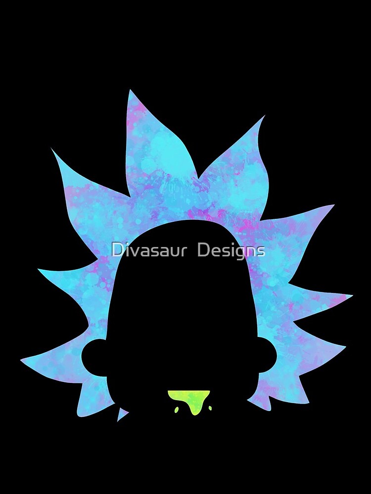 Rick Sanchez silhouette by DivasaurDesigns