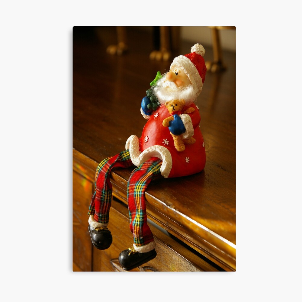 Santa Pause Canvas Print
