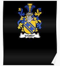 Stoney Coat of Arms - Family Crest Shirt Poster