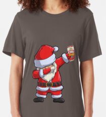 EMU Export Dabbing Santa Slim Fit T-Shirt