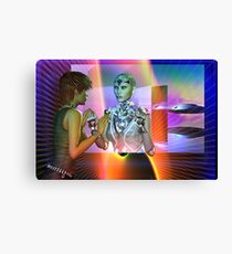 futuristic reality Canvas Print