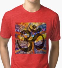 Buddhist Om Tri-blend T-Shirt