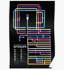 The Afterlife Map Poster