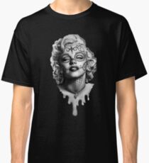 Marilyn Monroe Sugar Skull Classic T-Shirt