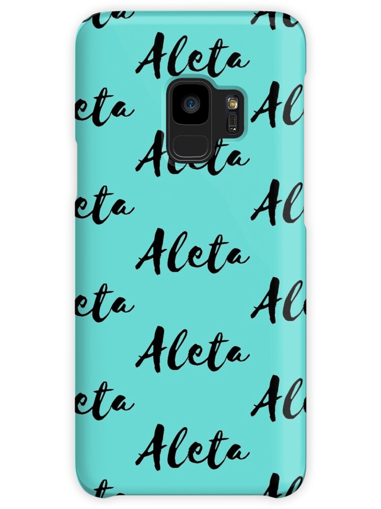Mrs Named Samsung Galaxy S3 Basic Black Collection. Aleta