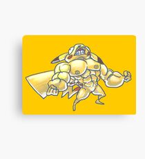 Strong pikachu Canvas Print