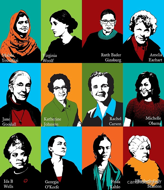 "Feminist Icons" By Candhdesigns | Redbubble