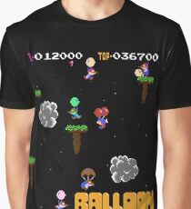 Balloon Fight Graphic T-Shirt