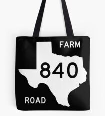 Texas Farm-to-Market Road FM 840 | United States Highway Shield Sign Tote Bag