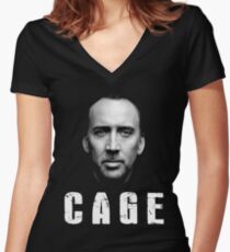 Nicolas Cage Iconique T-shirt col V femme