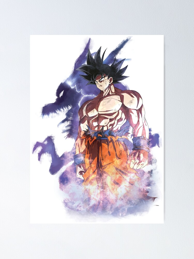 Poster Ultra Instinct Goku Mastered Migatte No Gokui De