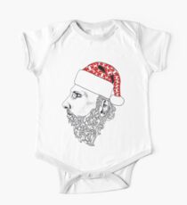 Hipster Fashion Santa One Piece - Short Sleeve