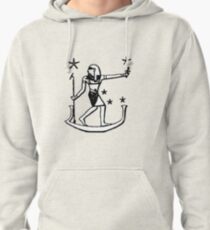 #osiris #orion #blackandwhite #standing #clipart #arm #illustration #symbol #sketch #vector #justice #cross #sword #chalkout #people #males #jointbodypart #thehumanbody #inarow #men #realpeople Pullover Hoodie