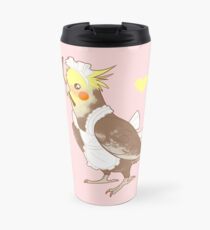 Cockatiel Maid Travel Mug