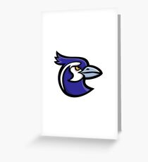 Black-throated Magpie-Jay Mascot Greeting Card