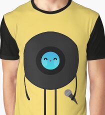 Pop Vinyl Disk Graphic T-Shirt