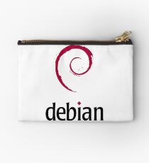 debian operating system logo Studio Pouch