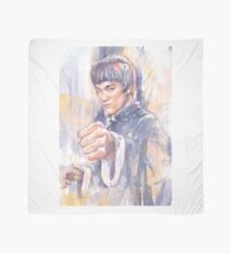 Bruce Lee Luftgemälde Tuch