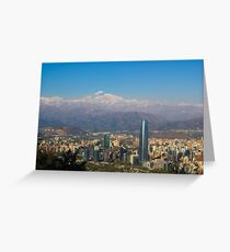 an awesome Chile
landscape Greeting Card