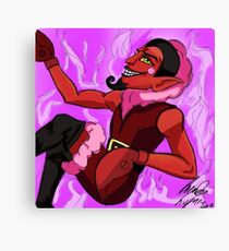 His Infernal Majesty (HIM) - The Powerpuff Girls Canvas Print