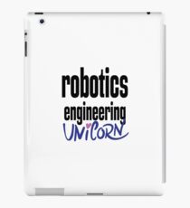 Robotik Engineering Einhorn iPad-Hülle & Klebefolie