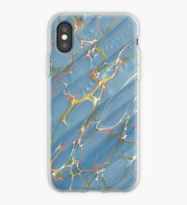 Blue Background iPhone Case