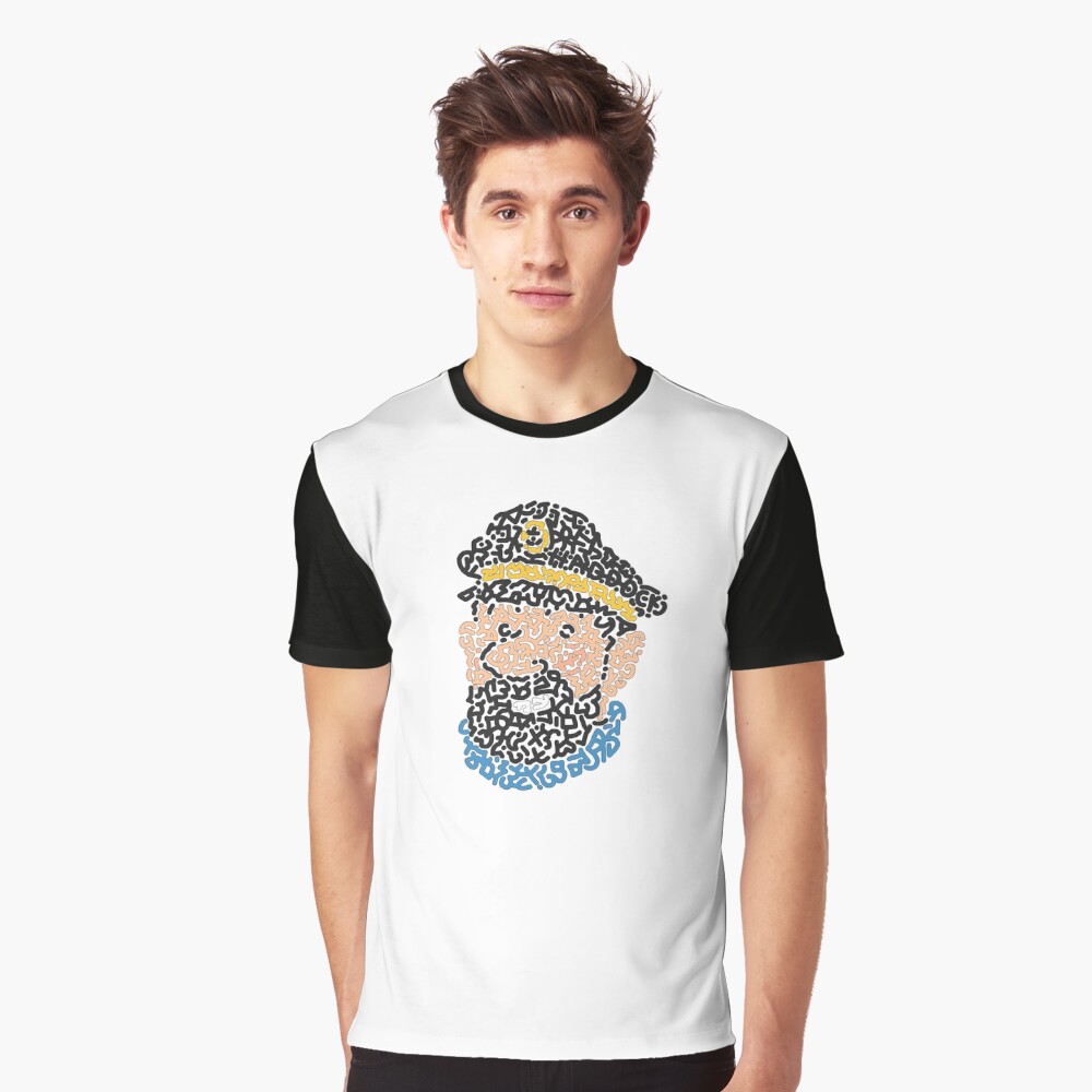 Captain Haddock Graphic T-Shirt