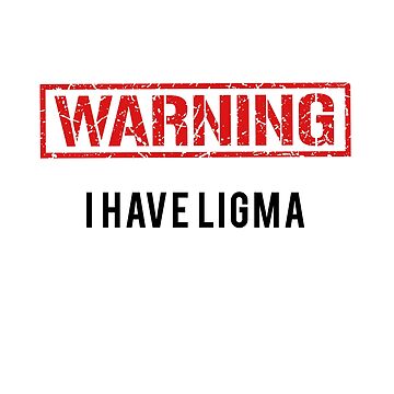 Ligma Sticker for Sale by TeutonDesigns