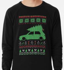 Golf 2 GTI MK2 Ugly Christmas Sweater XMAS Lightweight Sweatshirt