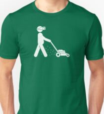 The Lawnmower Dad, Happy Gardening Unisex T-Shirt