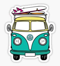Hippie Van Sticker