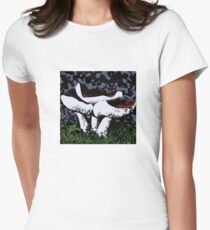 Mushrooms Women's Fitted T-Shirt