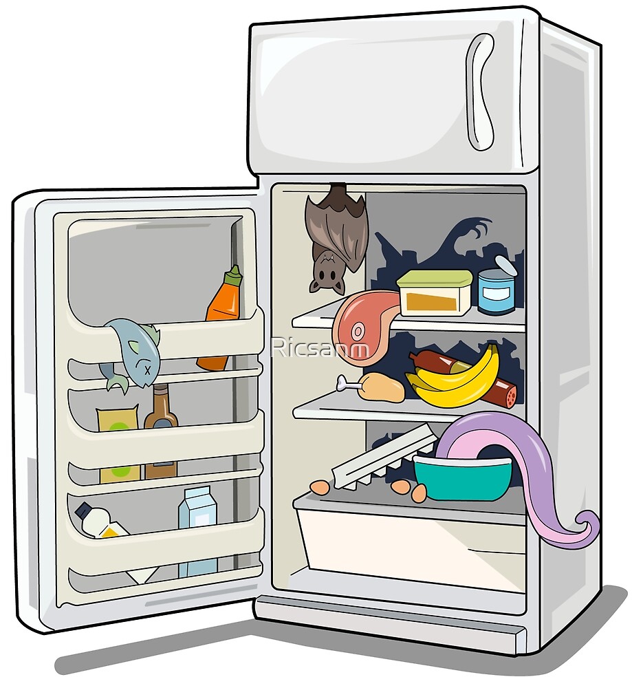 "Monster Fridge" by Ricsanm Redbubble