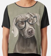 Herr Weimaraner Chiffontop