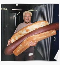 guy fieri and his wieney Poster