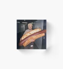 guy fieri and his wieney Acrylic Block