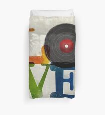 Love is Music, Music is Love Duvet Cover