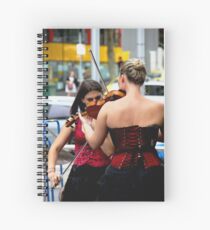 Corset Concert Spiral Notebook