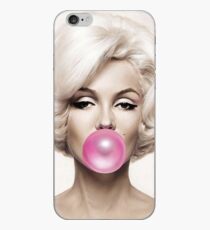 Marilyn Monroe Rosa Kaugummi iPhone-Hülle & Cover