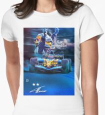 F. Alonso Women's Fitted T-Shirt