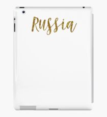 Russia Gold Russia iPad Case/Skin