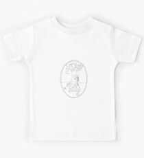 Baum Hugger Hand gezeichnete Art Kinder T-Shirt